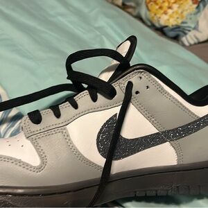 Nike Women's Sneakers - Gray and White